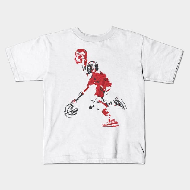 damian lillard Kids T-Shirt by sepuloh